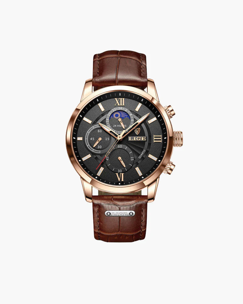 Lugano Classic Uhr (wasserdicht) - Altes Geld
