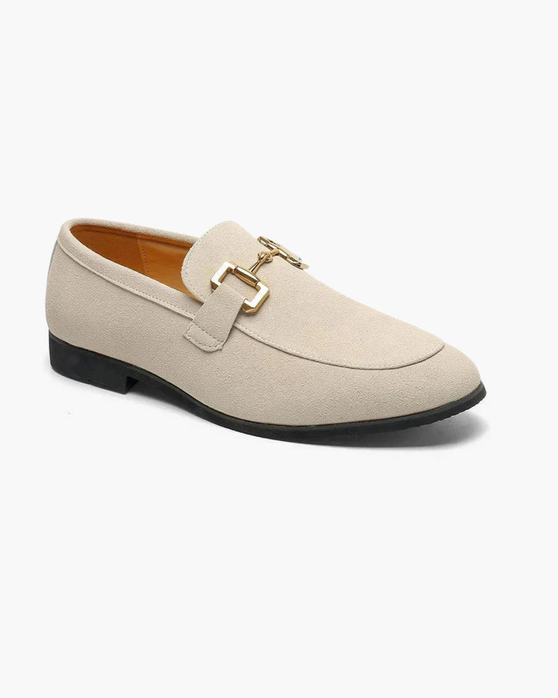 Altes Geld Luxuriöse Wildleder-Loafer - Altes Geld