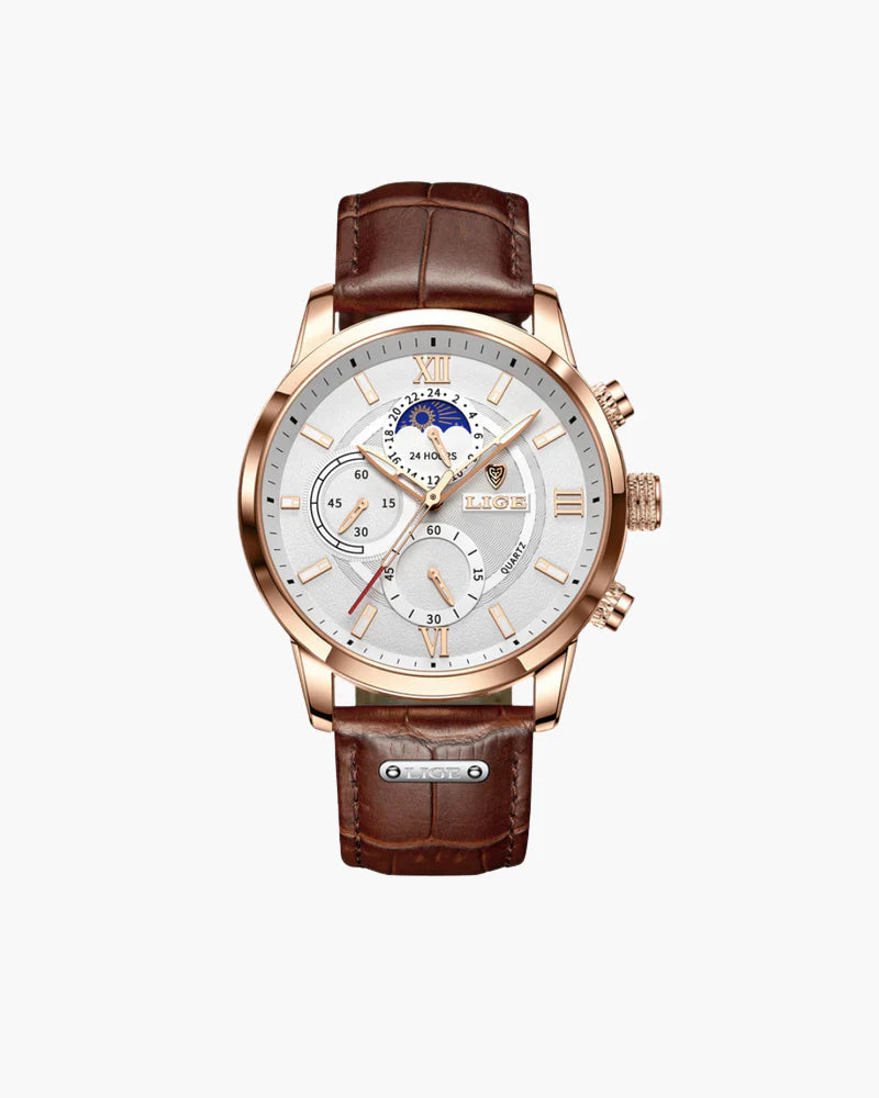 Lugano Classic Uhr (wasserdicht) - Altes Geld
