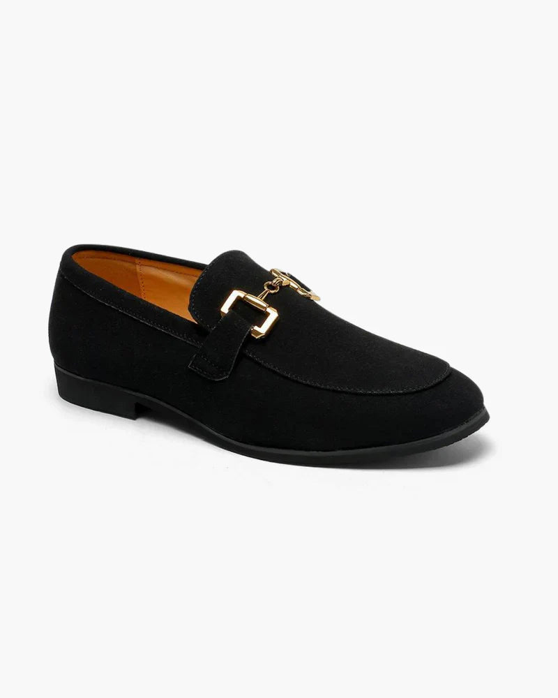 Altes Geld Luxuriöse Wildleder-Loafer - Altes Geld