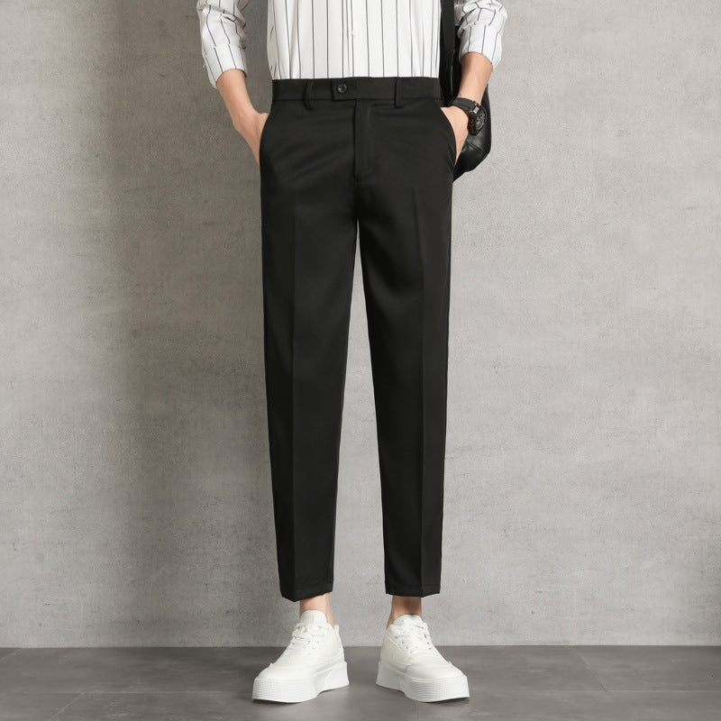 Augustus Gekürzte Stretch Pantalon - Altes Geld