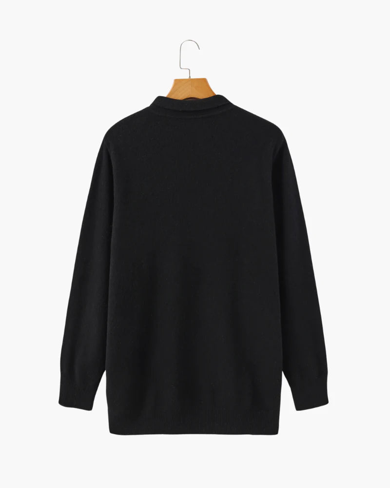 100% Kaschmir Polo - Altes Geld