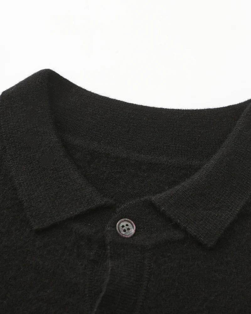 100% Kaschmir Polo - Altes Geld