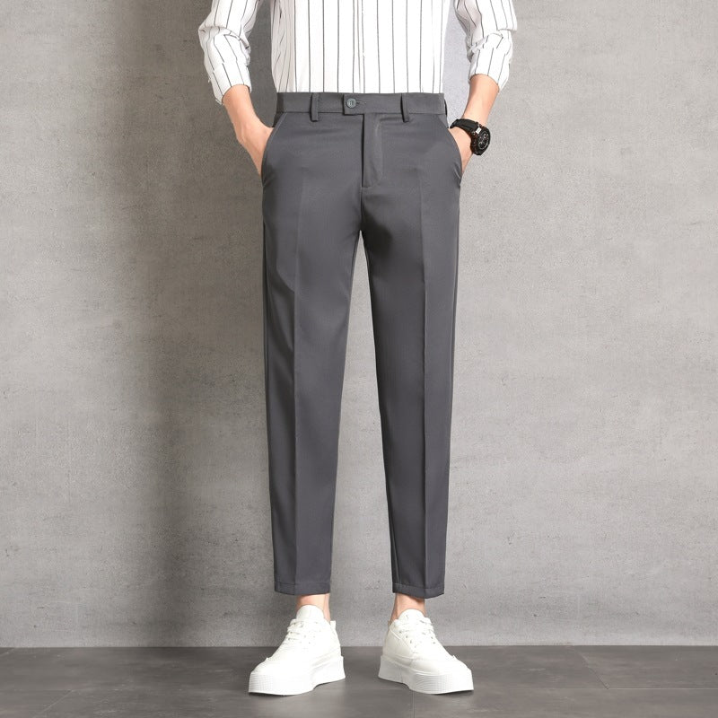 Augustus Gekürzte Stretch Pantalon - Altes Geld