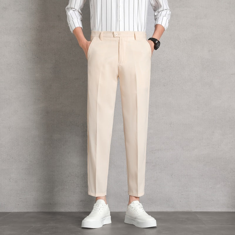 Augustus Gekürzte Stretch Pantalon - Altes Geld