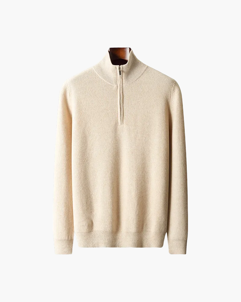 100% Kaschmir Herrenpullover - Altes Geld