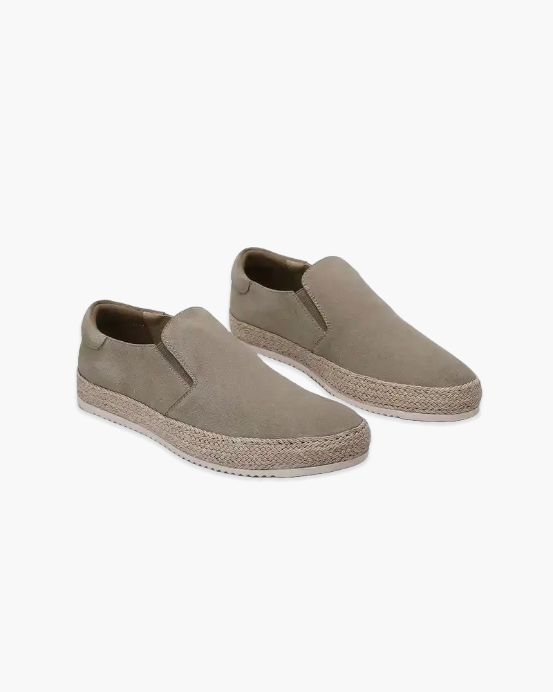 Altes Geld Wildleder Stadt Schuhe - Altes Geld