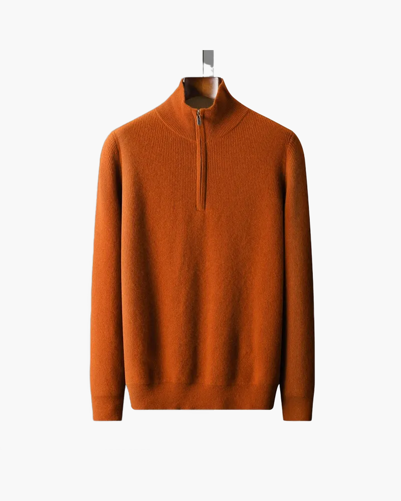 100% Kaschmir Herrenpullover - Altes Geld