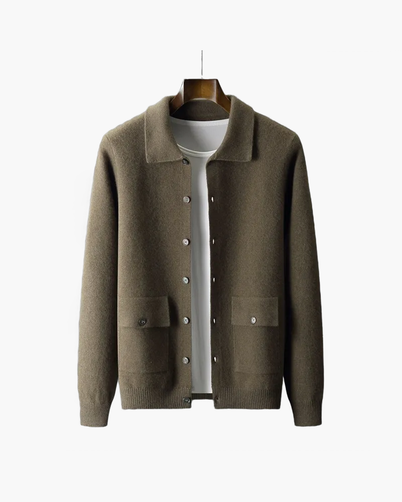 100% Kaschmir Jacke - Altes Geld