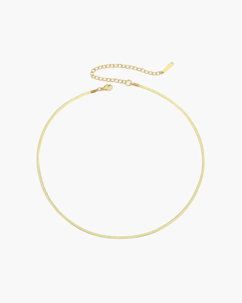 Serene Sleek Kette - Altes Geld