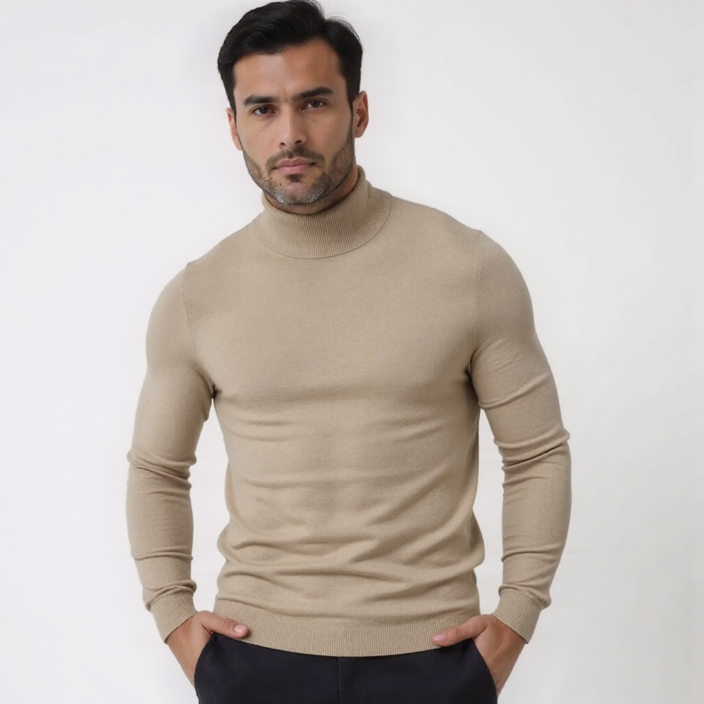 Gstaad Rollkragenpullover aus Merinowolle - Altes Geld