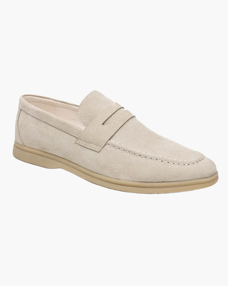 Altes Geld Wildleder Driver Loafers - Altes Geld