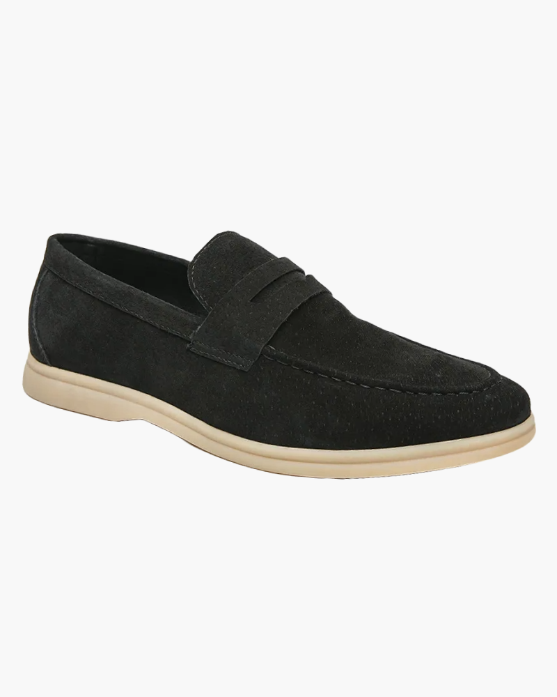 Altes Geld Wildleder Driver Loafers - Altes Geld