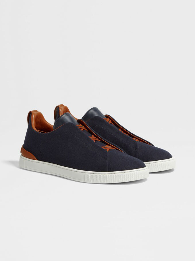 Altes Geld Wildleder Sneakers
