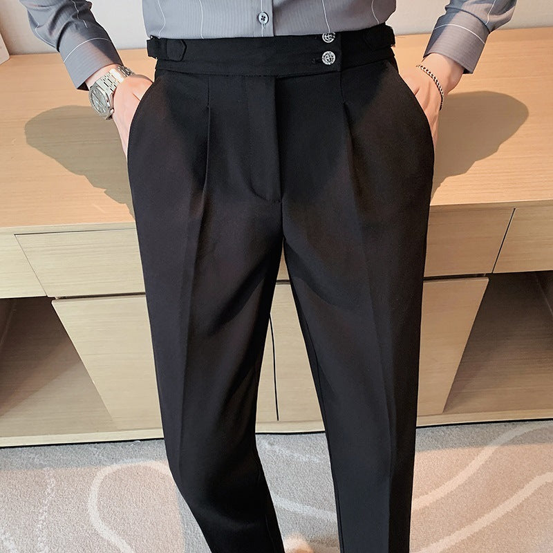 Paris Hohe Taille Pantalon - Altes Geld
