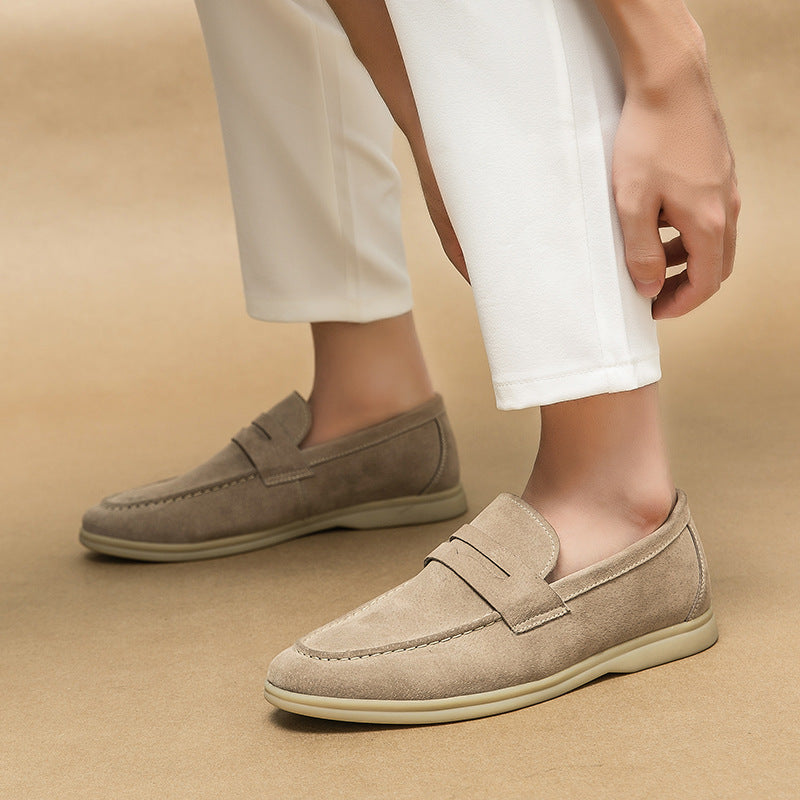 Altes Geld Wildleder Driver Loafers - Altes Geld