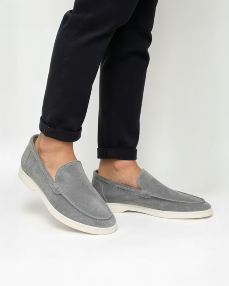 Altes Geld Wildleder-Loafer