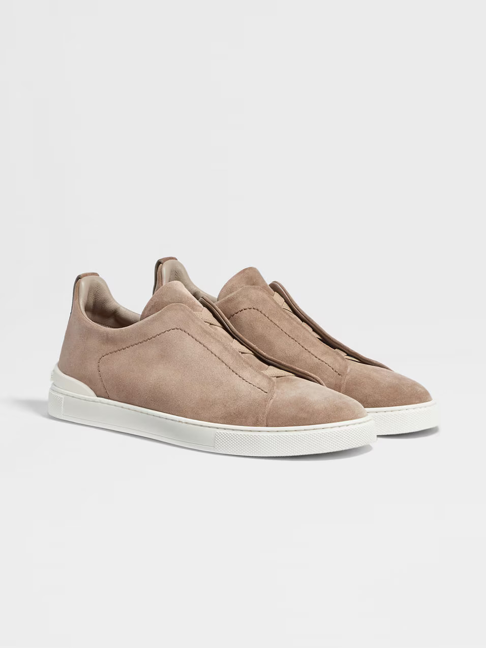 Altes Geld Wildleder Sneakers