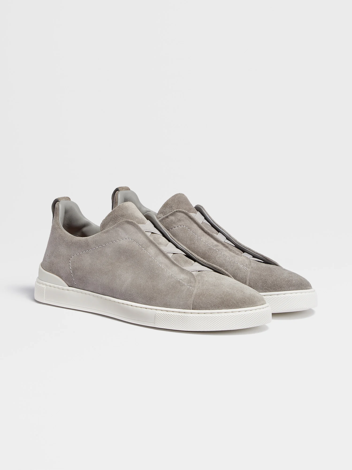 Altes Geld Wildleder Sneakers