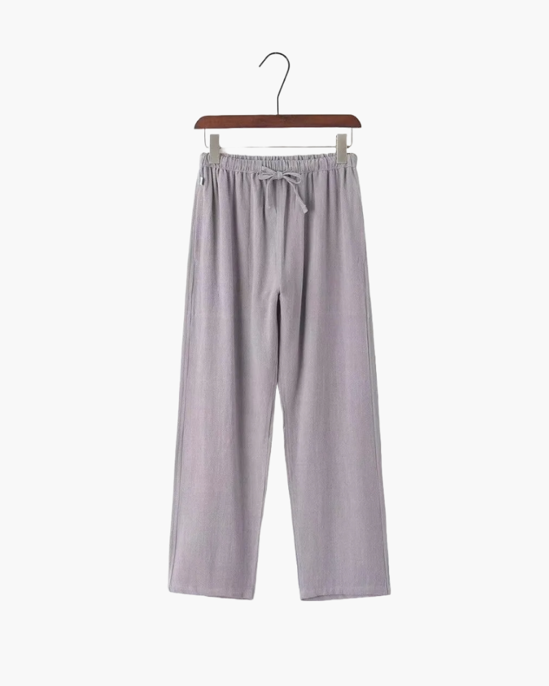 Sansibar Leinen Pantalon - Altes Geld