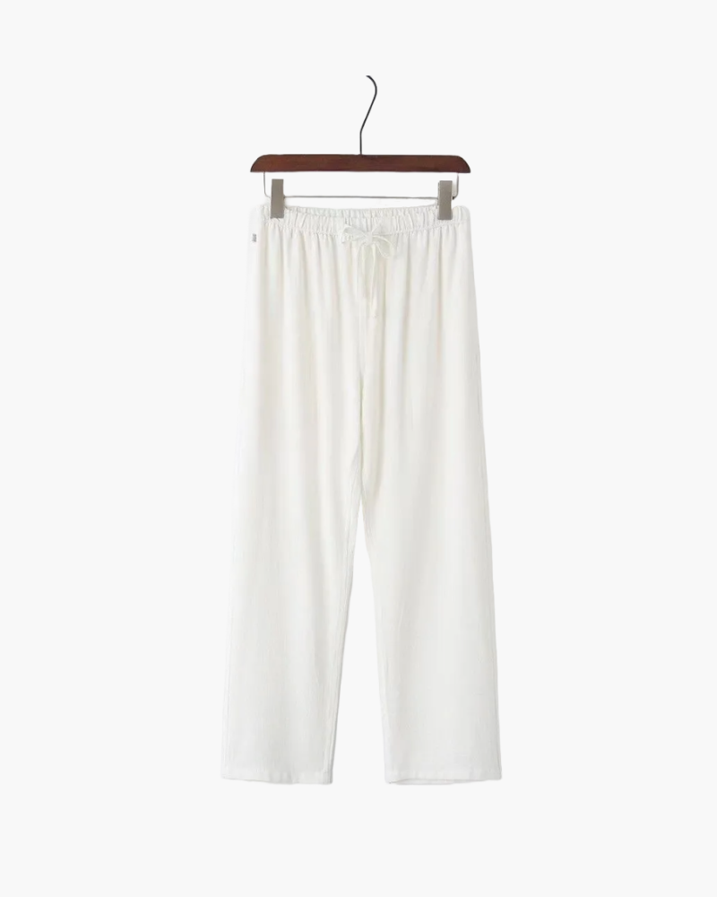 Sansibar Leinen Pantalon - Altes Geld